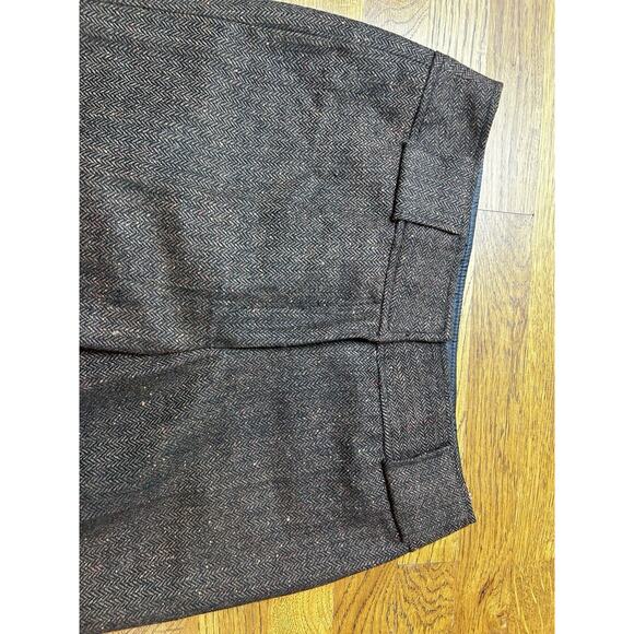 Uniform By John Paul Richard Wool Donegal Tweed‎ Grey Pants Womens Size 8, Vtg - Picture 6 of 12